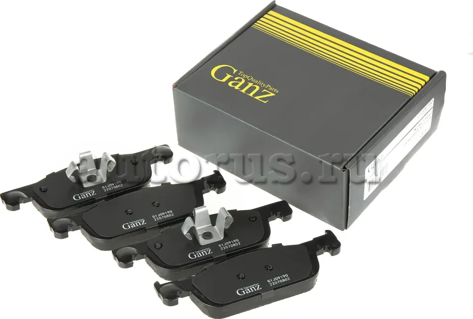 Колодки передние (Ganz). Артикул GIJ09190