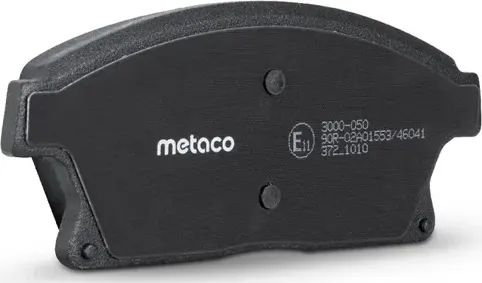 Колодки тормозные GM CRUZE/ASTRA J/MOKKA 09- перед. (Metaco). Артикул 3000050