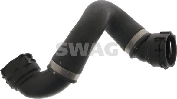 Патрубок радиатора (системы охлаждения) SWAG (EPDM (Этилен-пропиленовый каучук)). Артикул 20 10 0617