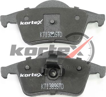 Колодки тормозные VOLVO S60,S70,S80 задние (4шт.) KORTEX. Артикул KT1389STD