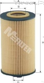Масляный фильтр MFilter. Артикул TE 627