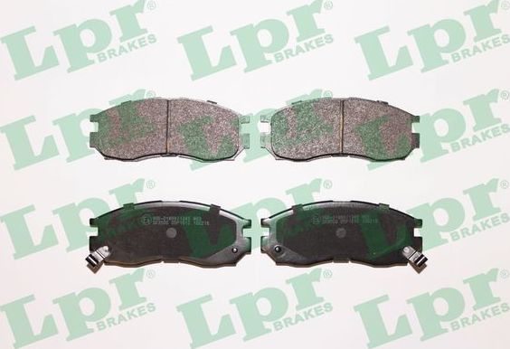 Тормозные колодки LPR передние для Chrysler Sebring I 1995-1996. Артикул 05P1012
