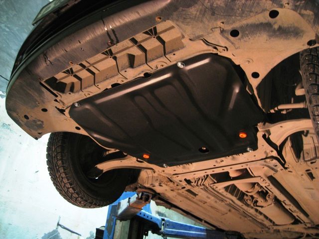 Защита Alfeco для картера и КПП Nissan Sentra B17 2012-2017. Артикул ALF.15.50 st