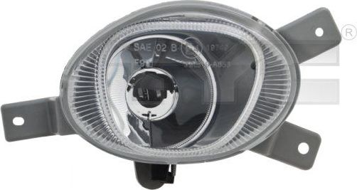 Фара противотуманная TYC правая для Volvo XC70 I 1997-2007. Артикул 19-0853-05-9