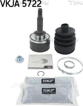 Шрус внутренний (граната) SKF. Артикул VKJA 5722