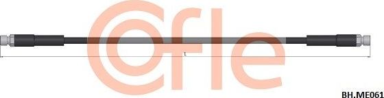 Тормозной шланг Cofle. Артикул 92.BH.ME061