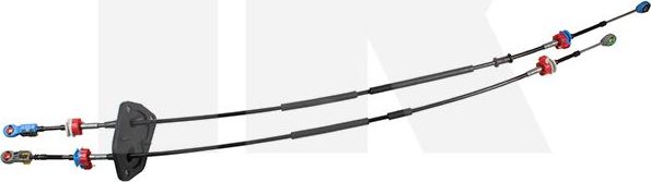 Трос переключения передач КПП NK для Fiat Doblo II 2010-2026. Артикул 9399012