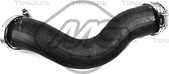 Патрубок интеркулера Metalcaucho (резина) для SEAT Ibiza IV 2009-2015. Артикул 07903