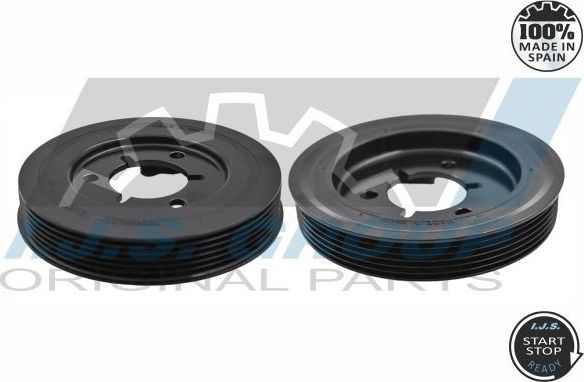 Шкив коленвала IJS Group для Peugeot 1007 2005-2009. Артикул 17-1059