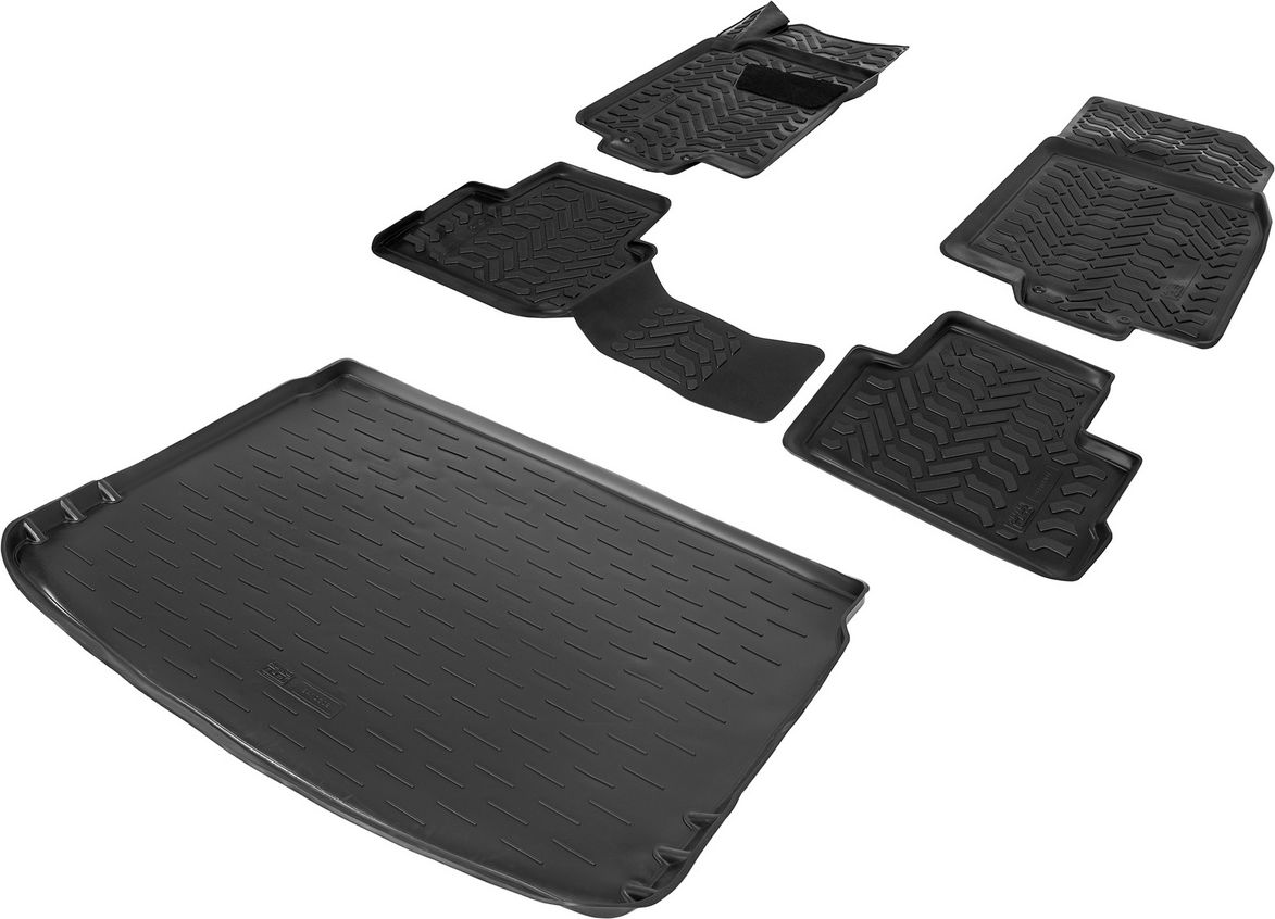 Коврики AutoFlex для салона и багажника Nissan Qashqai II (Российская сборка) 2015-2021. Артикул K9410301-2