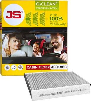 Салонный фильтр JS Asakashi. Артикул AC0186B