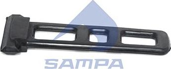 Резинка крепления крыла, Брызговик Sampa. Артикул 043.205