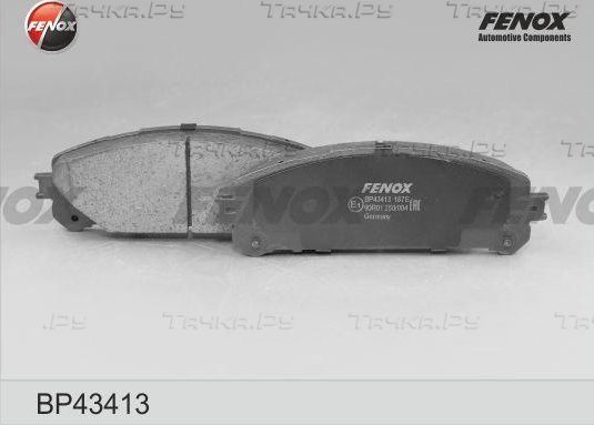 Тормозные колодки Fenox передние для Lexus RX III 2008-2015. Артикул BP43413