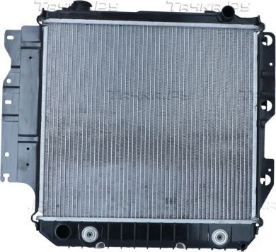 Радиатор охлаждения двигателя NRF EASY FIT для Jeep Wrangler I (YJ) 1988-1996. Артикул 50315