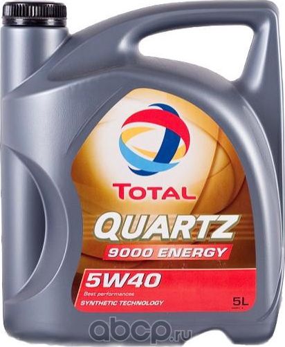 Масло моторное TOTAL QUARTZ 9000 5w40 5л. Артикул 156812