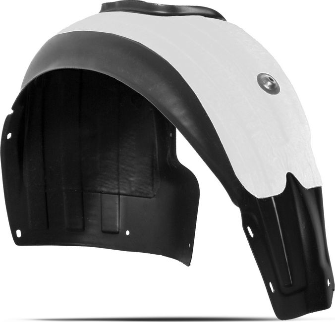 Подкрылок (локер) TOTEM передний левый с шумоизоляцией для Hyundai Solaris II седан 2017-2020. Артикул TOTEM.S.20.50.001