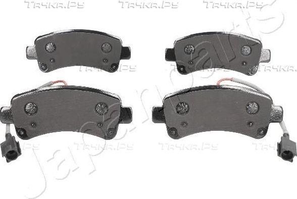 Тормозные колодки Japanparts. Артикул PP-0617AF
