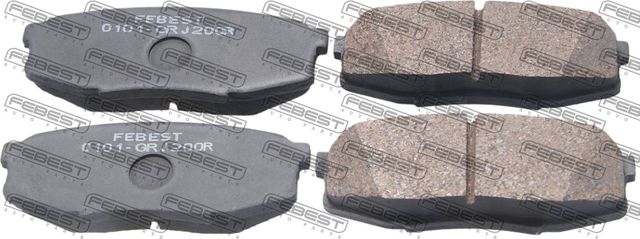 Тормозные колодки Febest. Артикул 0101-GRJ200R