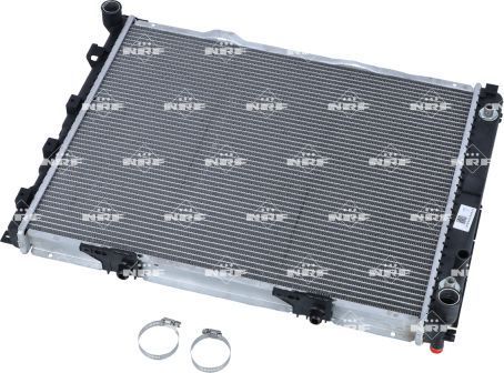Радиатор охлаждения двигателя NRF (алюминий). Артикул 58156