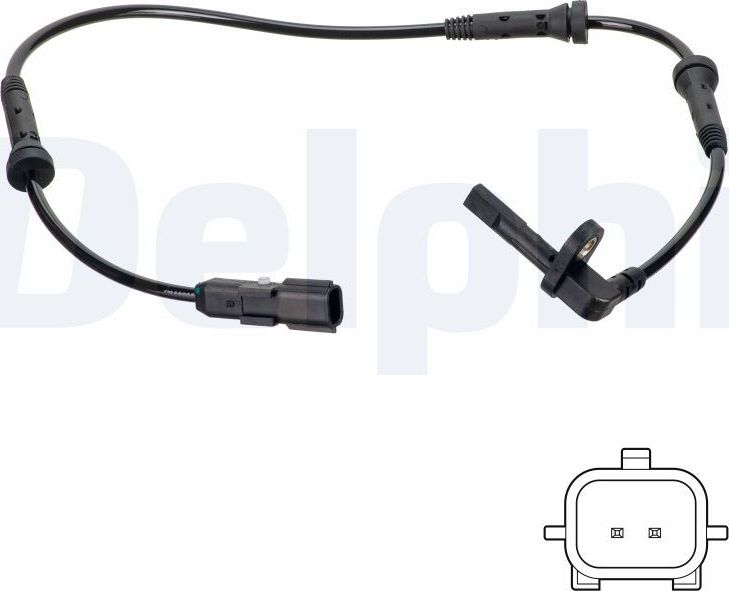 Датчик ABS Delphi. Артикул SS20750