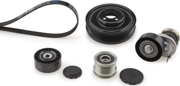 Приводной ремень поликлиновой с роликами (комплект) Gates Micro-V®. Артикул K046PK1263