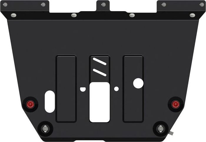 Защита Шериф (2 мм) для картера и КПП Jeep Compass II 2017-2026. Артикул 04.4168