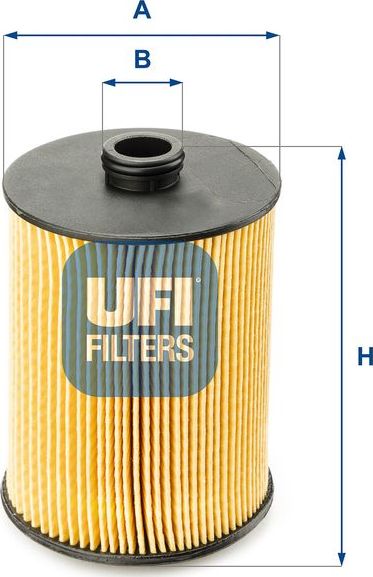 Масляный фильтр UFI. Артикул 25.089.00
