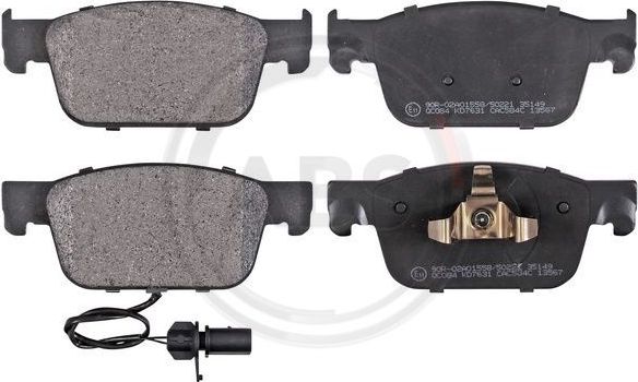 Тормозные колодки ABS. Артикул 35149