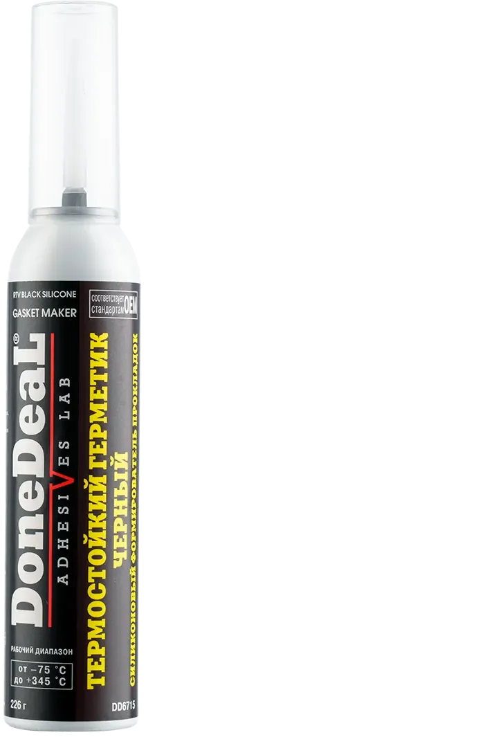 ОЕМ Термостойкий черный силиконовый формирователь прокладок (Donedeal). Артикул DD6715