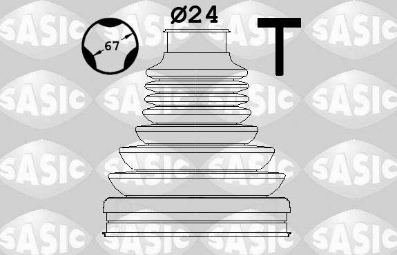 Пыльник ШРУСа внутренний Sasic для Opel Astra J 2009-2017. Артикул 1906173