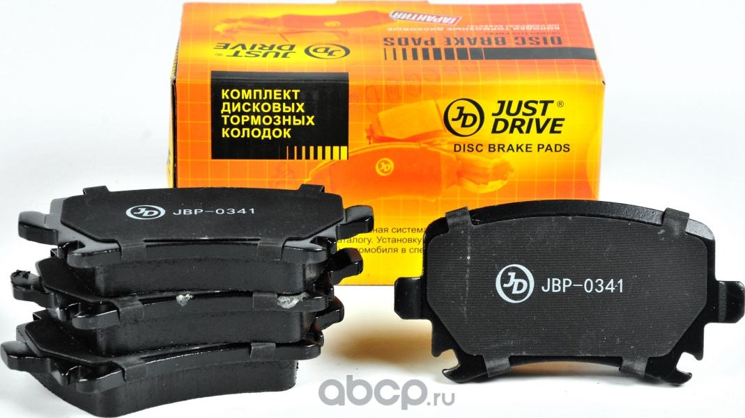 Колодки тормозные, задние GDB1622 (Just Drive) Just Drive. Артикул JBP0341