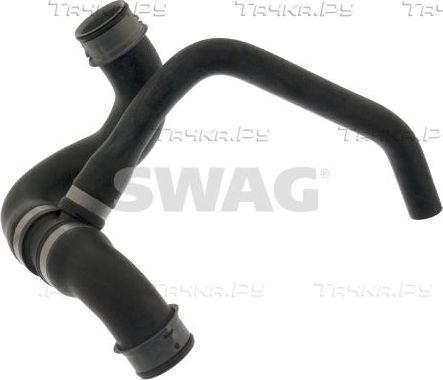 Патрубок радиатора (системы охлаждения) SWAG. Артикул 10 94 9796