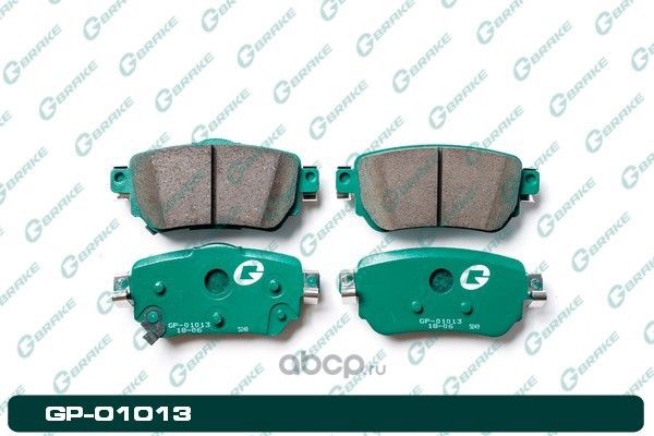 Колодки тормозные дисковые (G-Brake). Артикул GP01013