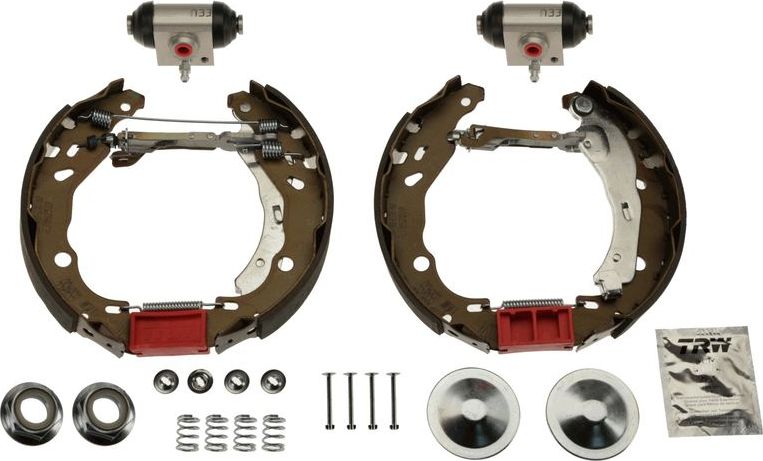 Тормозные колодки TRW (алюминий) задние для Renault Logan II 2013-2026. Артикул GSK1075