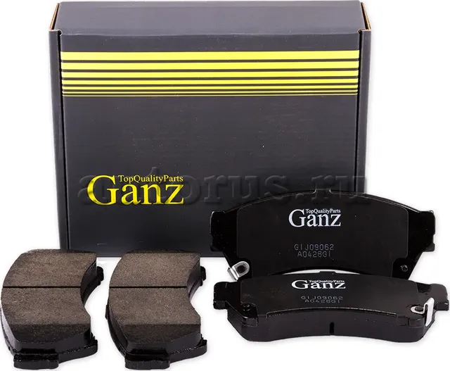 Колодки торм.пер. (Ganz). Артикул GIJ09062