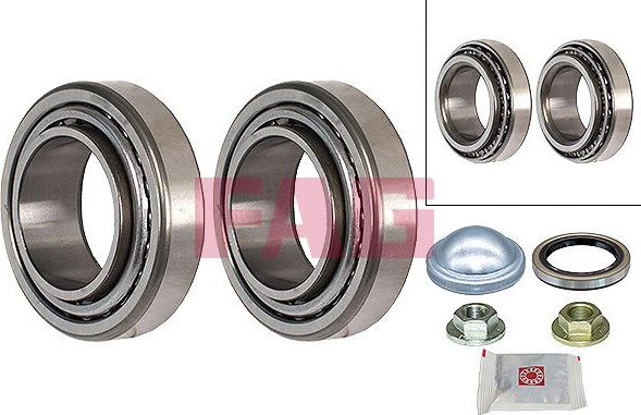 Ступичный подшипник (комплект) Fag задний для Mazda 121 III 1996-2003. Артикул 713 6783 20