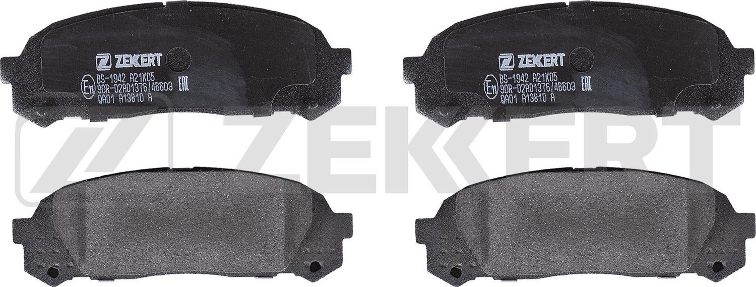 Тормозные колодки Zekkert. Артикул BS-1942