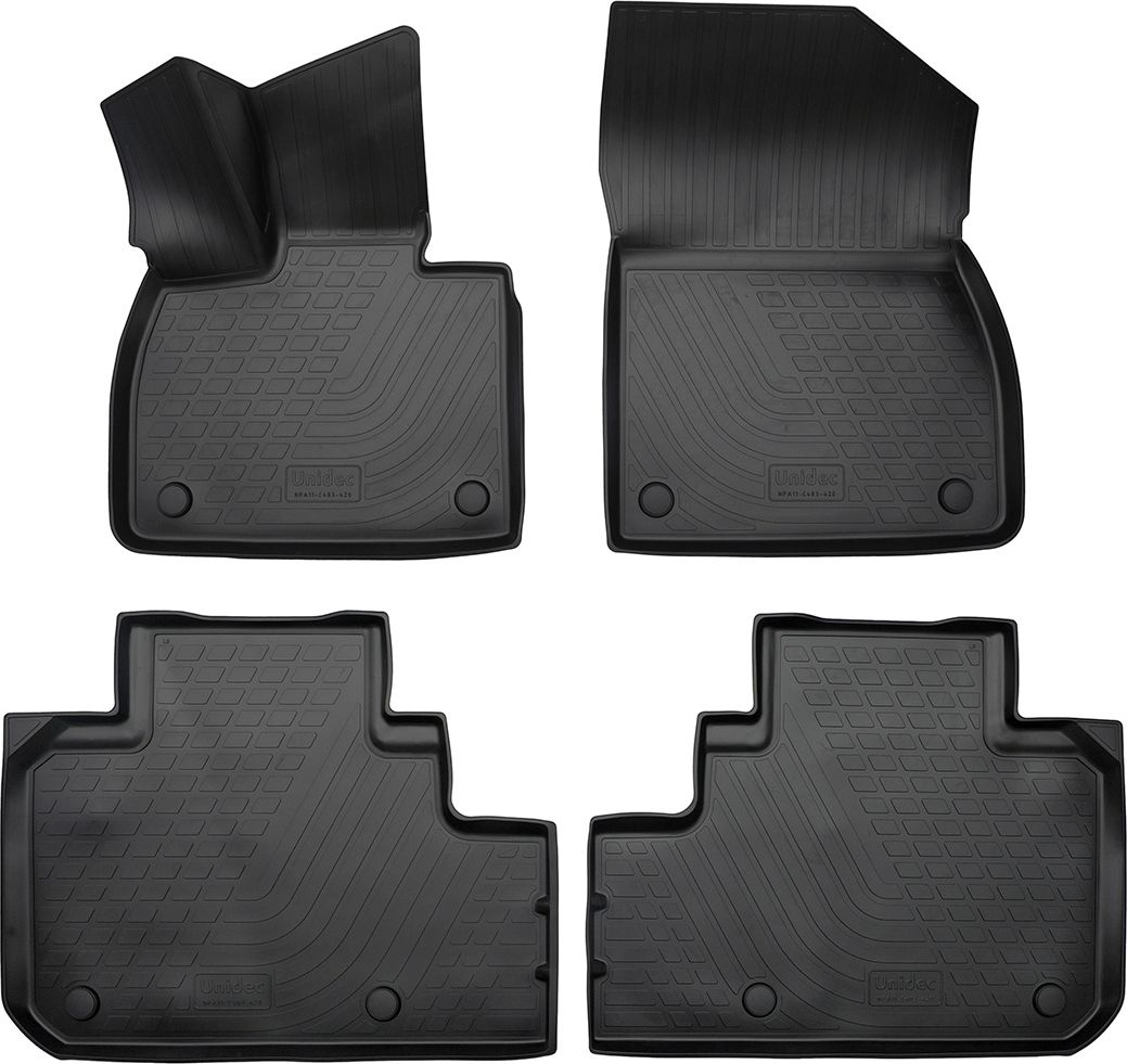 Коврики Норпласт для салона LiXiang L9 (1,2 ряд) 2022-2026. Артикул NPA11-C483-420