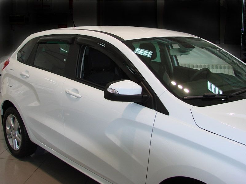 Дефлекторы SIM для окон Lada Xray хэтчбек 2015-2026. Артикул SVAZXR1632