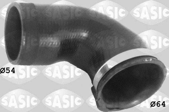 Патрубок интеркулера Sasic для Volkswagen Scirocco III 2008-2017. Артикул 3356012