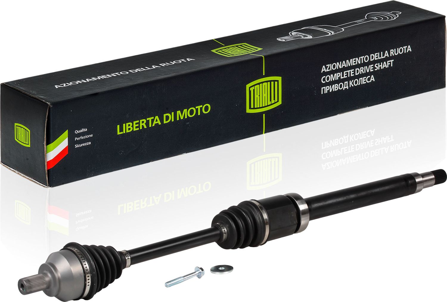 Полуось (привод в сборе, приводной вал) Trialli. Артикул AR 1014