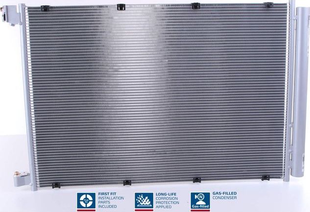 Радиатор кондиционера (конденсатор) Nissens (алюминий) для Mercedes-Benz V-Класс II 2019-2026. Артикул 940432