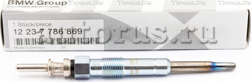 Свеча накаливания BMW (OEM) для BMW 1 I (E81/E82/E87/E88) 2004-2011. Артикул 12237786869