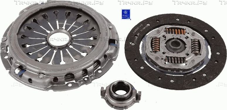 Сцепление (комплект) SACHS для Lancia Dedra 1990-1994. Артикул 3000 727 001