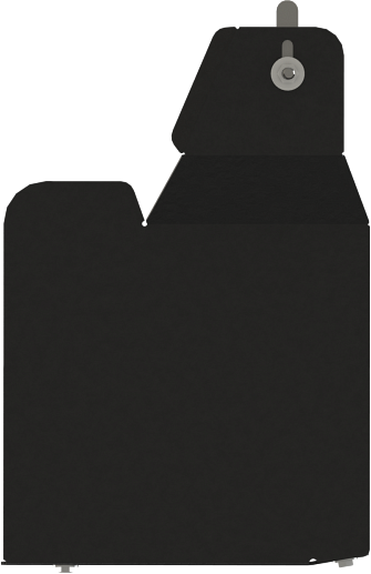 Защита Шериф (2 мм) для пыльника от грязи моторного отсека Chery Tiggo 4 2019-2026. Артикул 28.4335