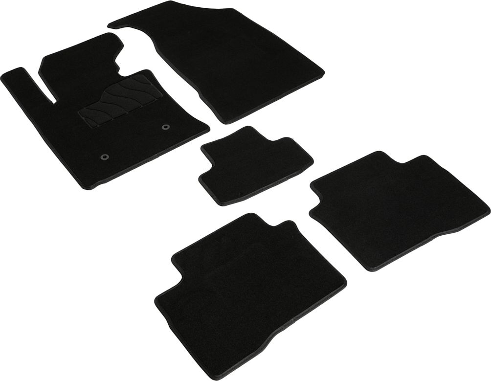 Коврики Seintex ворсовые для салона KGM Tivoli 2023-2026. Артикул 318295