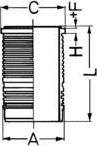Гильза цилиндра Kolbenschmidt. Артикул 89500110
