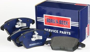 Тормозные колодки Borg & Beck передние для Audi S1 I (8X) 2014-2018. Артикул BBP2610