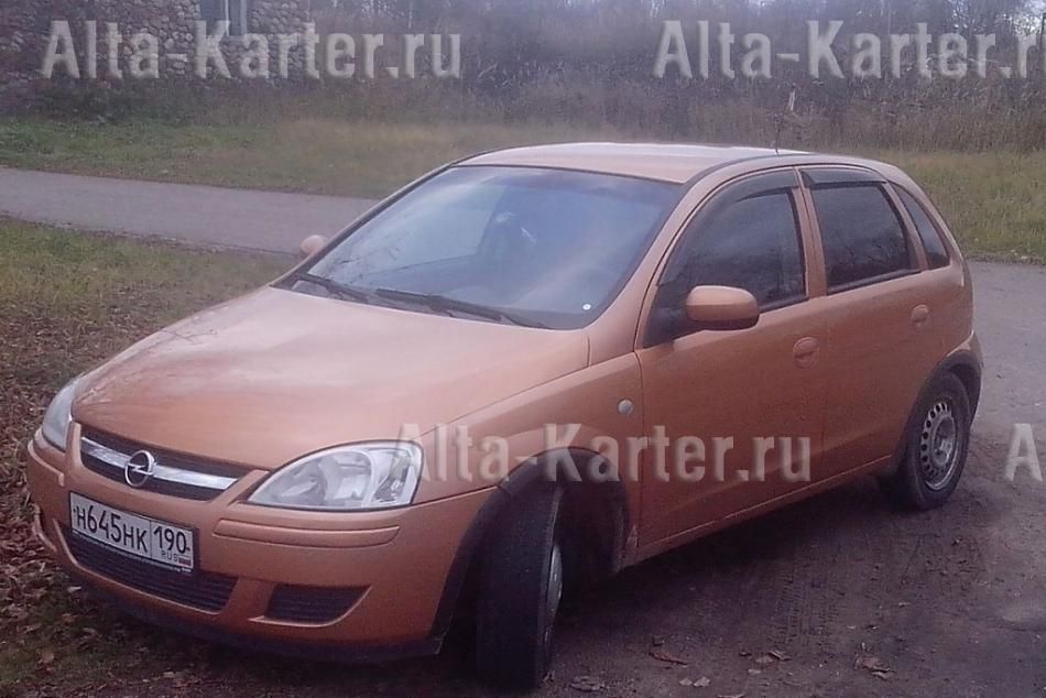 Дефлекторы Cobra Tuning для окон Opel Corsa C 5-дв. 2000-2006. Артикул O11500