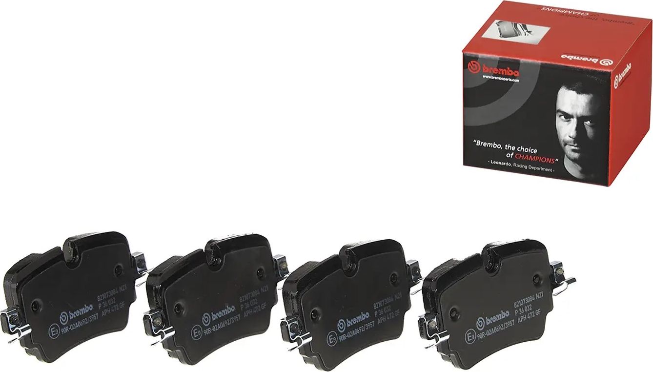 Тормозные колодки Brembo PRIME LINE. Артикул P 36 032